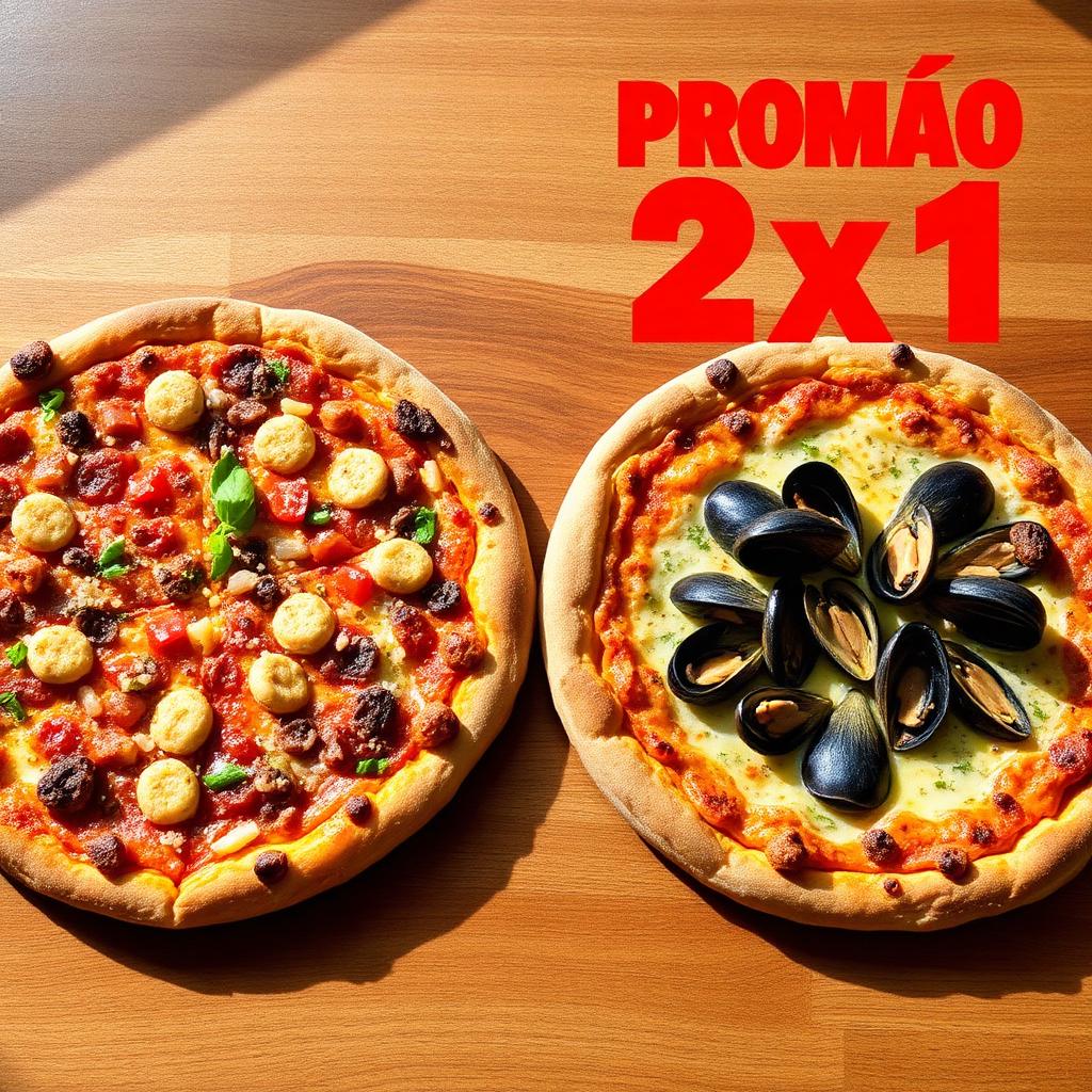 2 Pizza PP + 1 Refrigerante 2 Litros